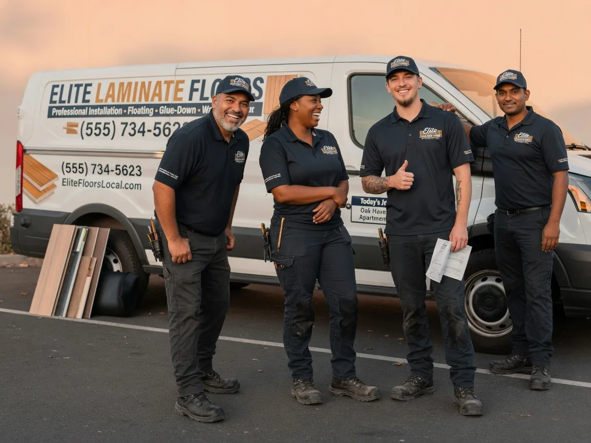 Laminate flooring installation company in Lidderdale, IA
